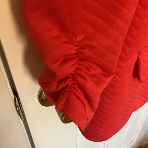 Blazer jacket. NWT. Size M. Courtenay. Salmon in color. Quilted. - Picture 2 of 5
